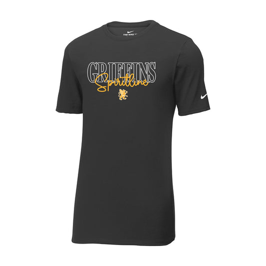 Griffins Spiritline Script Nike Tee