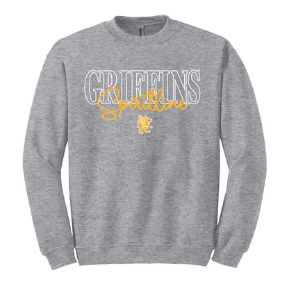 Griffins Spiritline Script Unisex Crewneck Sweatshirt