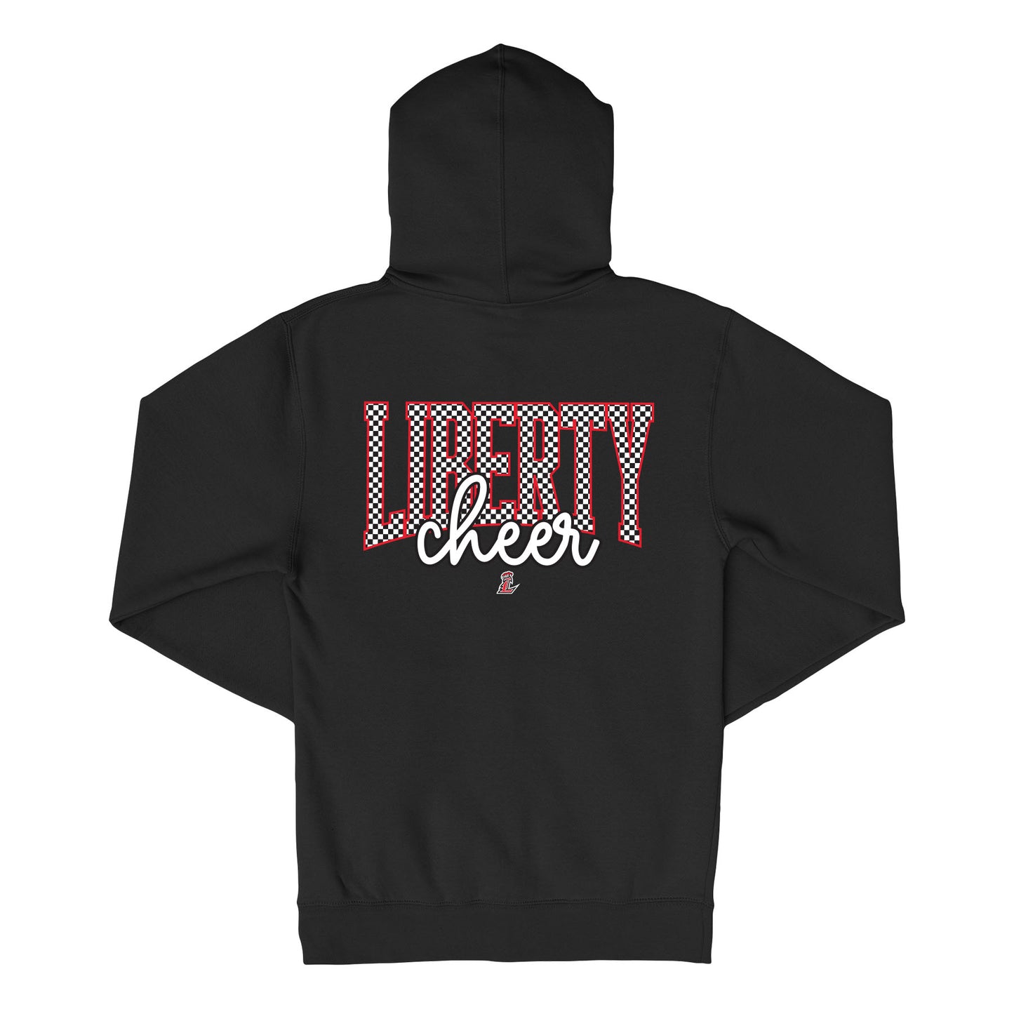 Checkered Liberty Cheer Full Zip Sweatshirt
