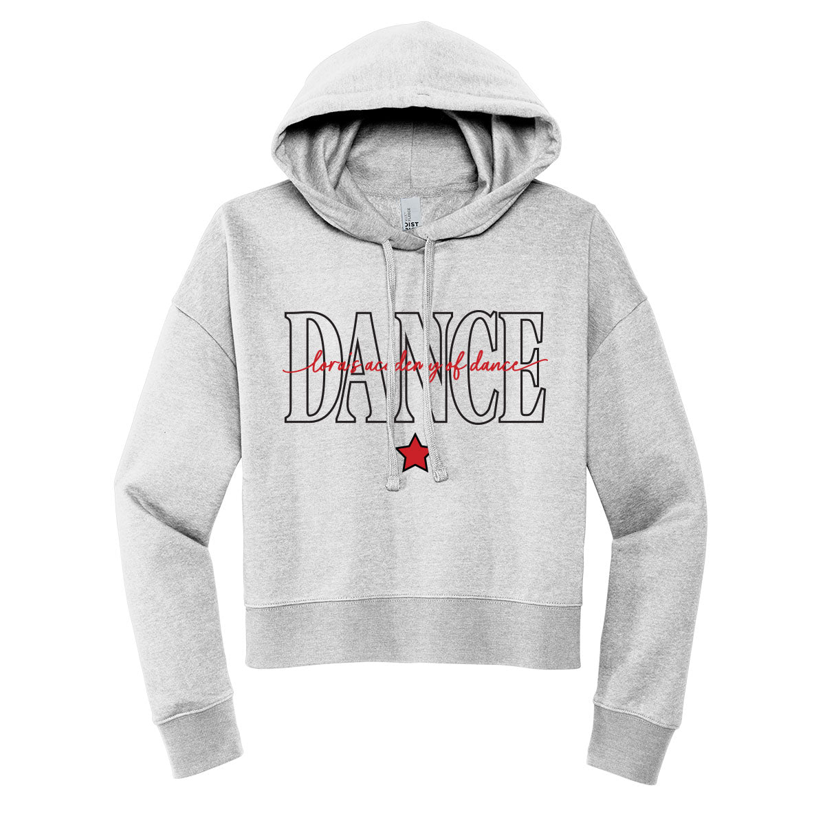 Lora's Academy Of Dance Outline Cropped Hoodie
