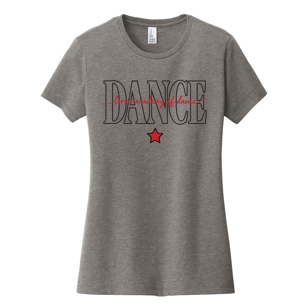 Lora's Academy Of Dance Outline Women's Fit Tee