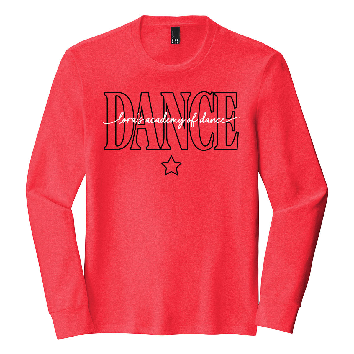 Lora's Academy Of Dance Outline Long Sleeve Tee