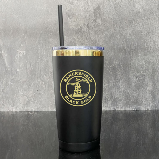 Black Gold Seal 20 Ounce Tumbler