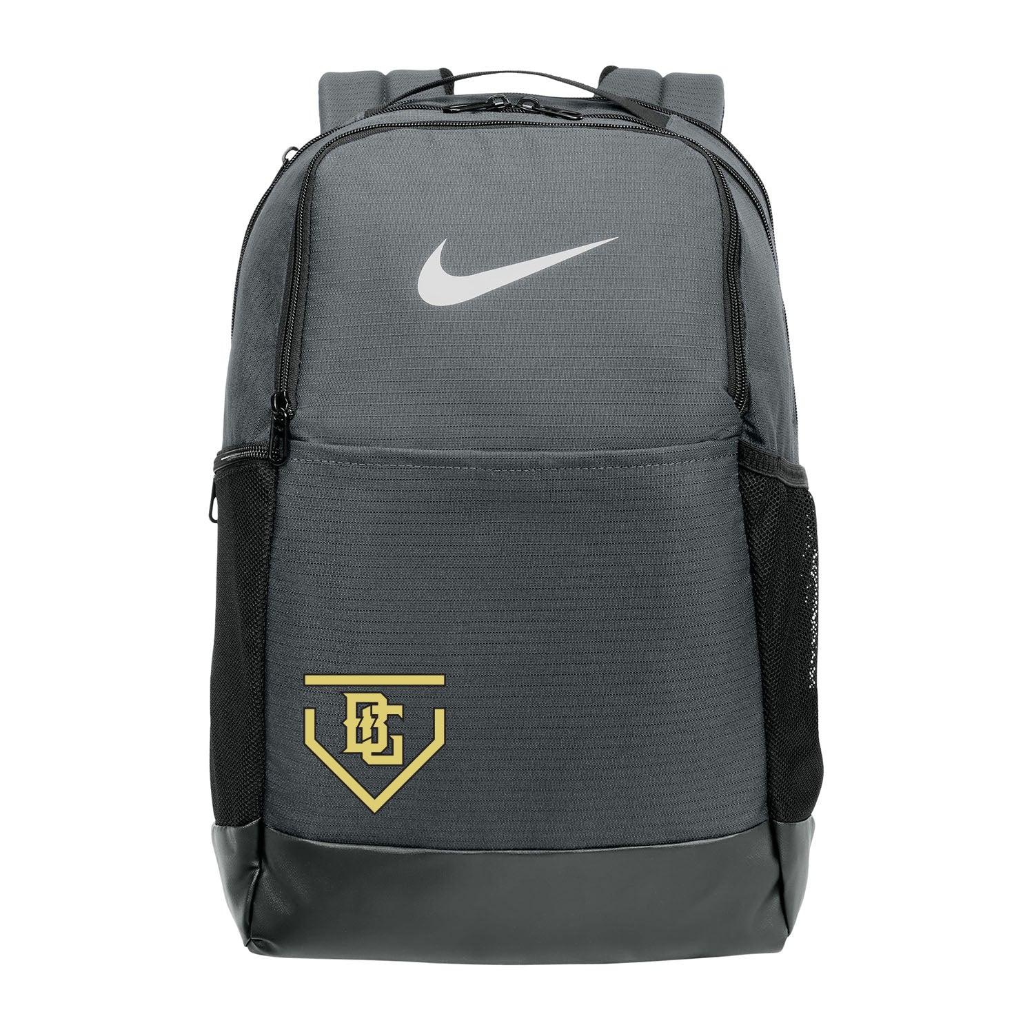 nike backpacks under 25 BG Base Swoosh Backpack SHARROW Bowstring Splitter Rod Dual zipper closure on Hiking backpack for men Size:7133-4 13'3