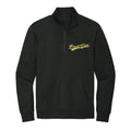 Black Gold Script 1/4 Zip Fleece