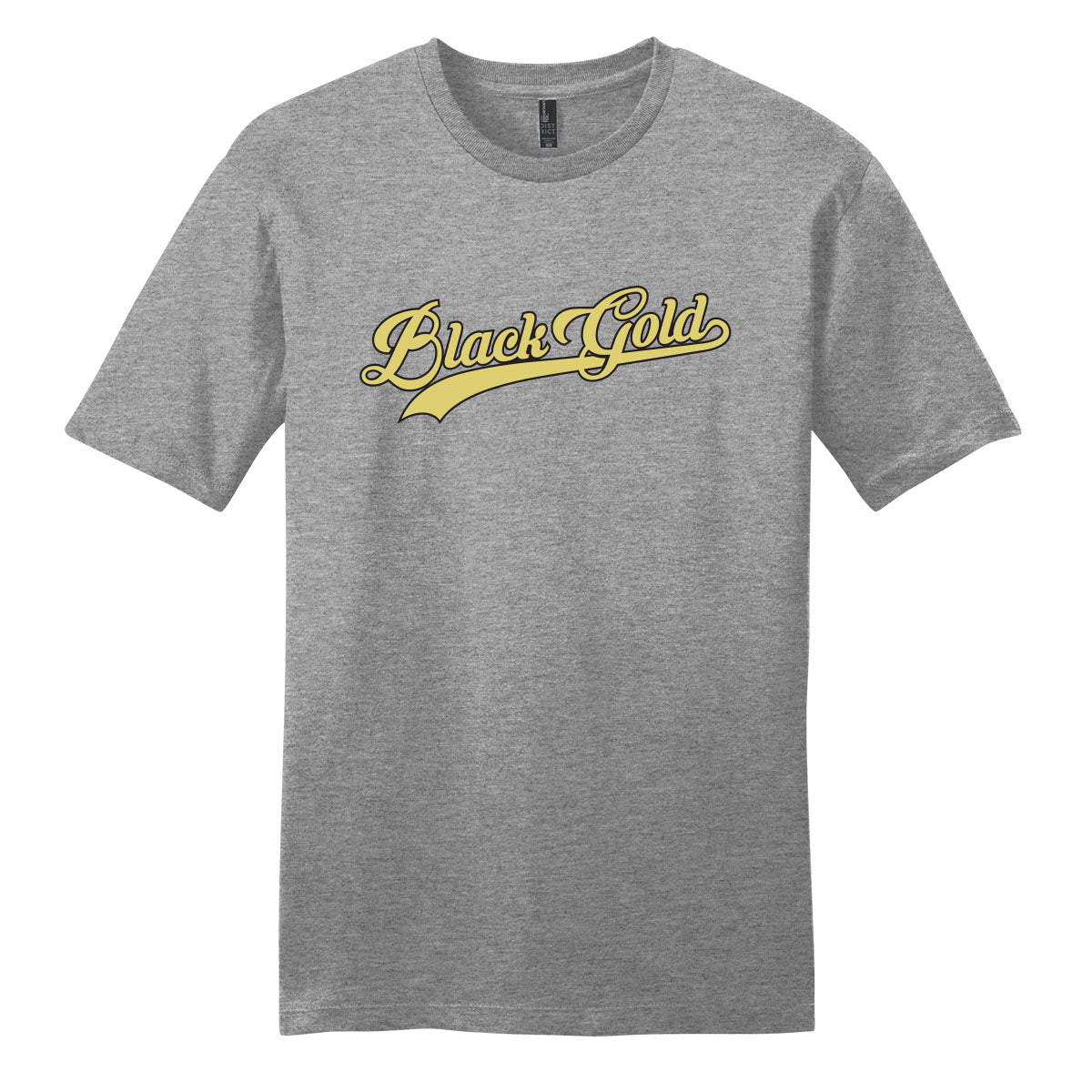 Black Gold Script Unisex Tee