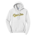 Black Gold Script Hoodie