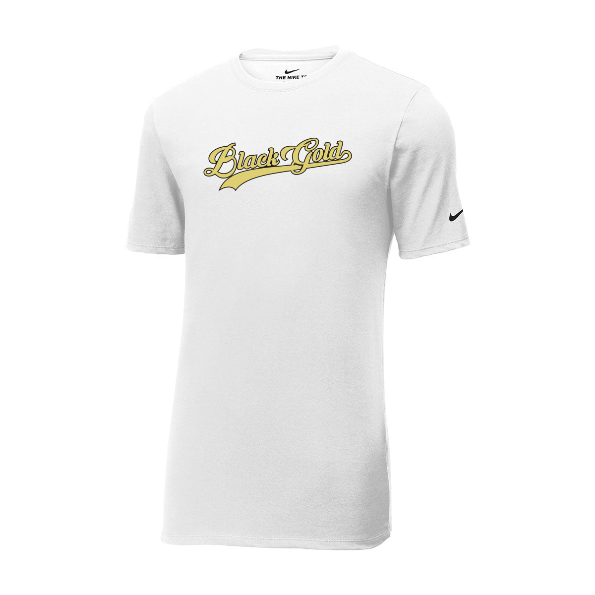 Black Gold Script Nike Dri-Fit Tee