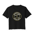 Black Gold Baseball Seal Cropped Tee