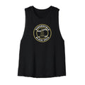 Black Gold Baseball Seal Women's Cropped Tank