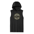 Black Gold Baseball Seal Unisex Dri Fit Hooded Tank