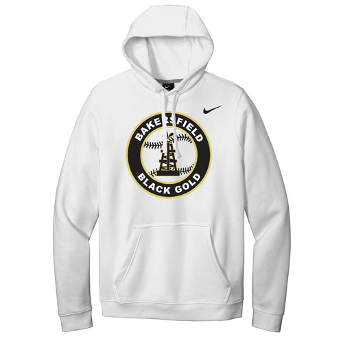Black Gold Baseball Seal Nike Hoodie