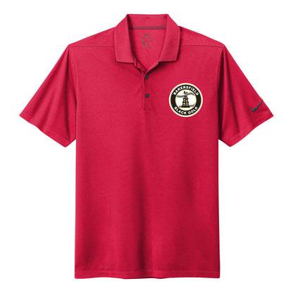 Black and Gold Baseball Seal Nike Polo