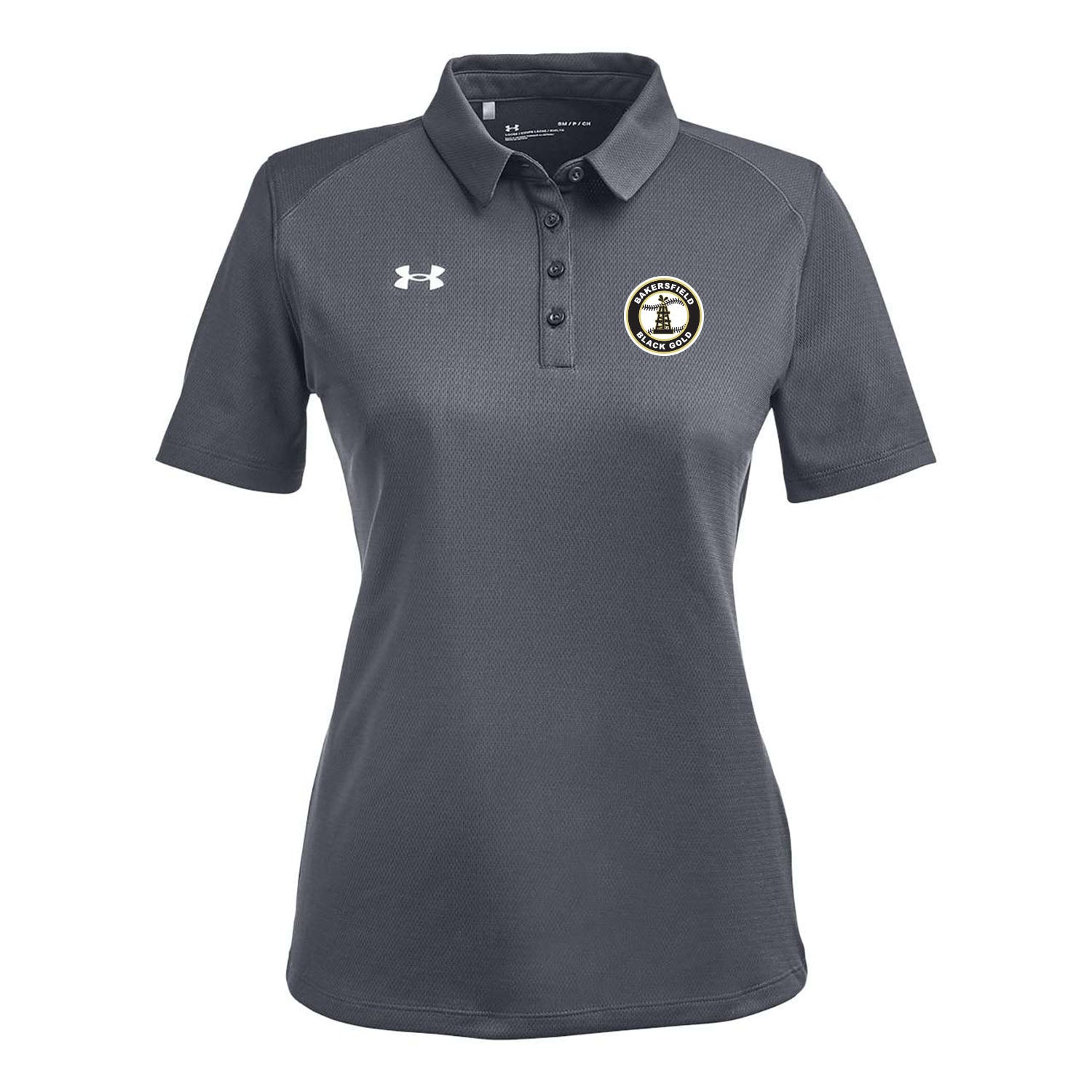 Black Gold Baseball Seal UA Women's Polo