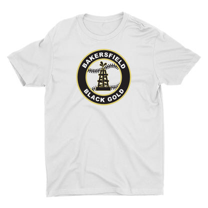 Black Gold Baseball Seal Unisex Tee