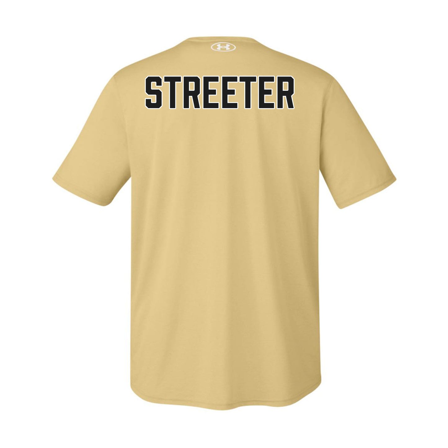 Black and Gold Baseball Under Armour Tee