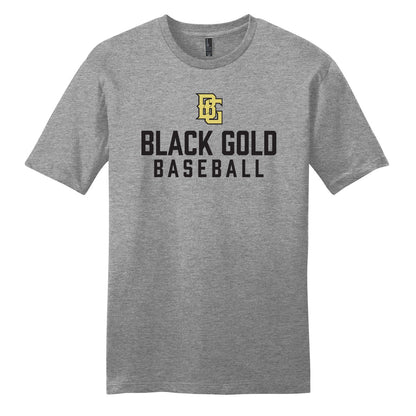 Black Gold Baseball Unisex Tee