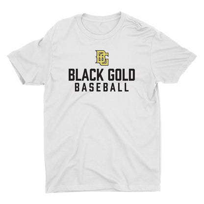 Black Gold Baseball Unisex Tee