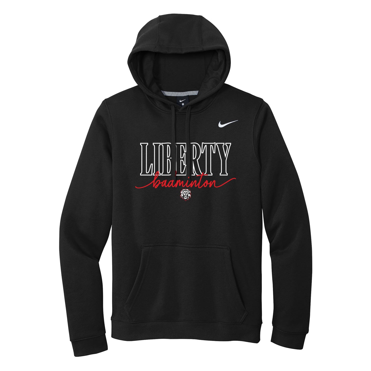 Liberty Badminton Script Nike Hoodie