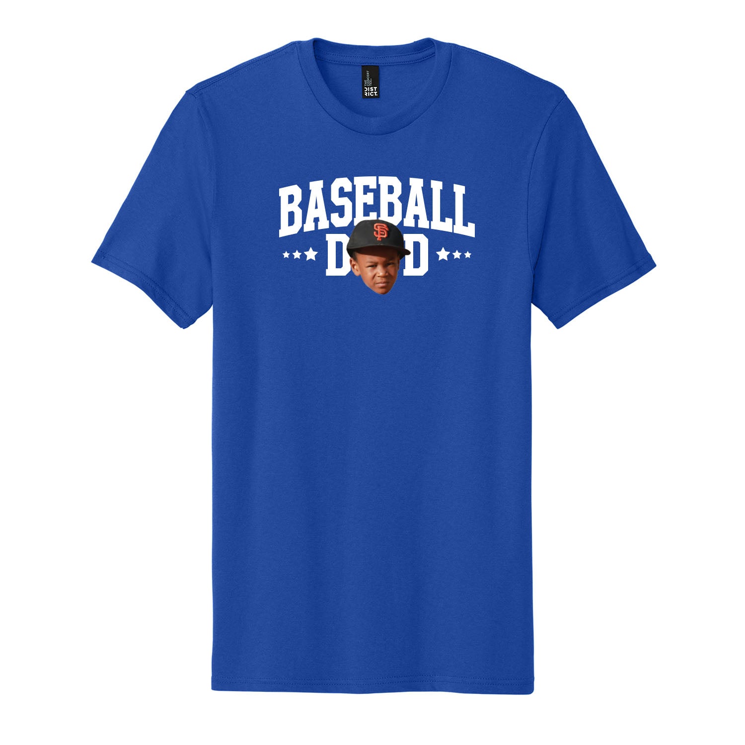 Sports Dad Custom Face Unisex Tee