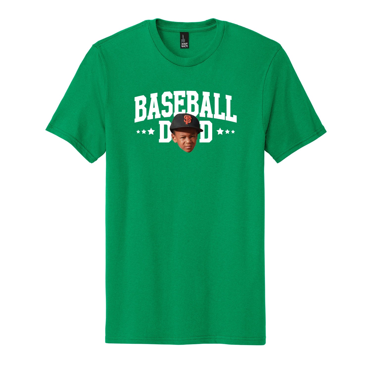 Sports Dad Custom Face Unisex Tee