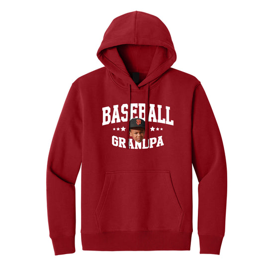 Sports Grandpa Custom Face Hoodie