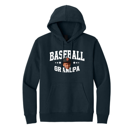 Sports Grandpa Custom Face Hoodie