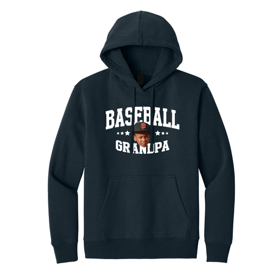 Sports Grandpa Custom Face Hoodie