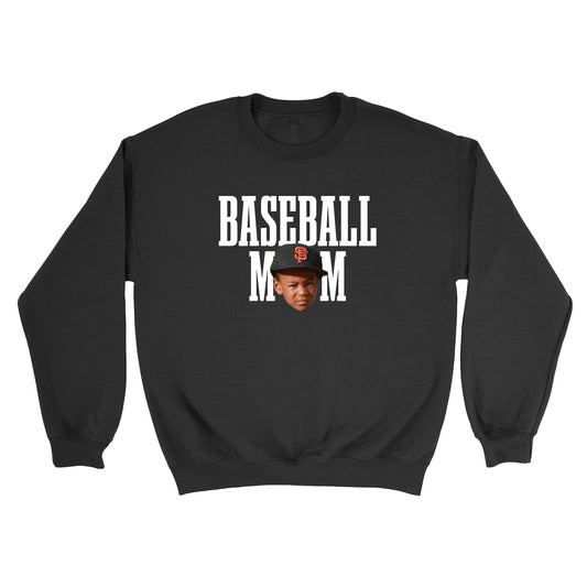 Baseball Mom Custom Face Crewneck Sweatshirt