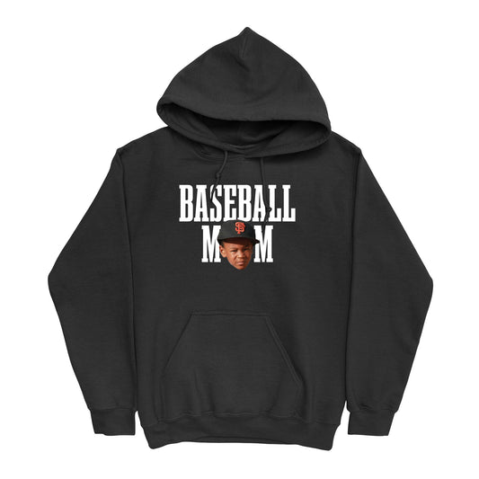 Baseball Mom Custom Face Hoodie