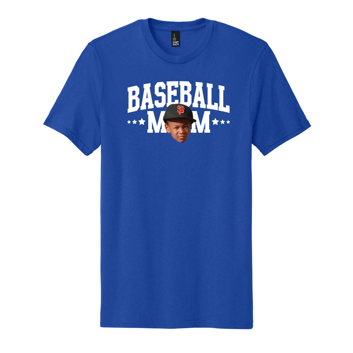 Sports Mom Custom Face Unisex Tee