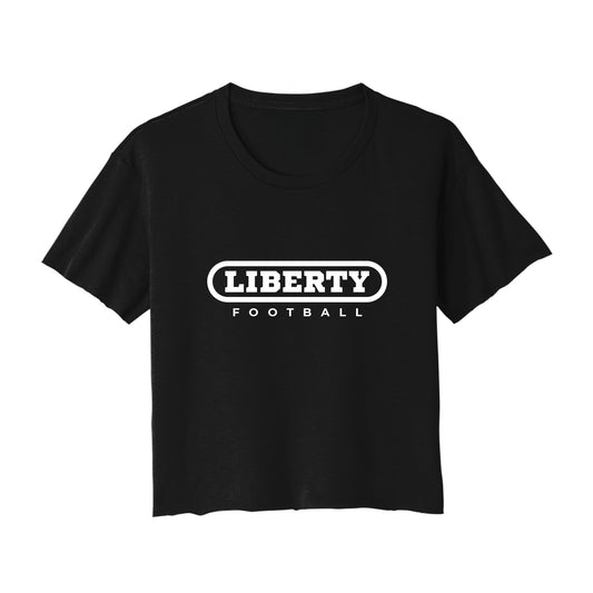 2025 Liberty Football Cropped Tee