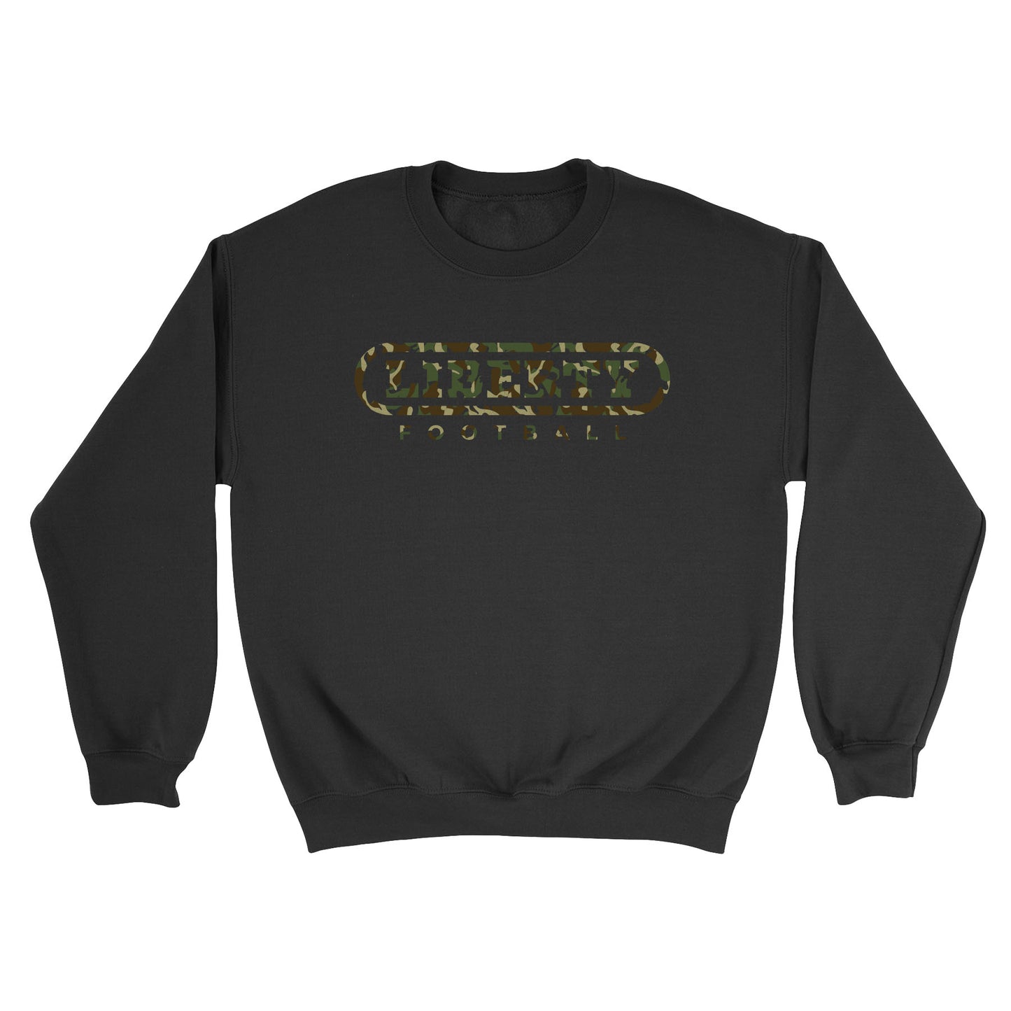 2025 Liberty Football Camo Unisex Crewneck Sweatshirt