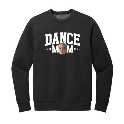 Sports Mom Custom Face Crewneck Sweatshirt