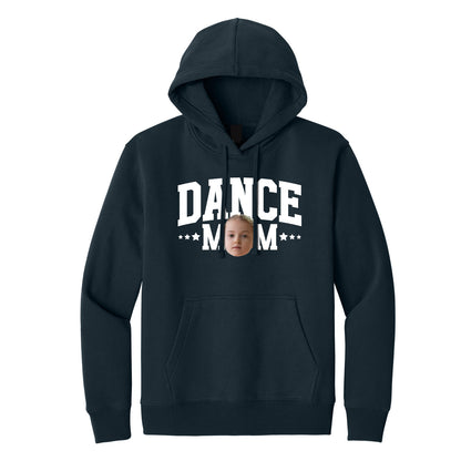 Sports Mom Custom Face Hoodie