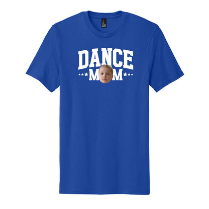 Sports Mom Custom Face Unisex Tee
