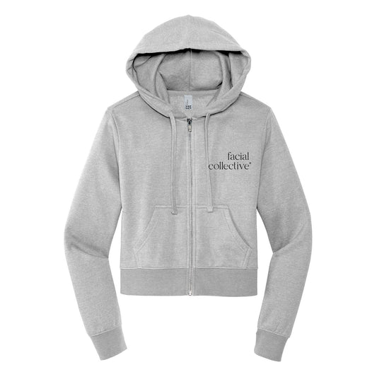 Facial Collective Cropped Full Zip