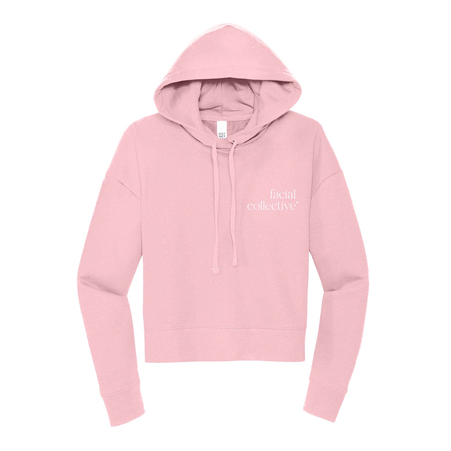 Facial Collective Cropped Hoodie