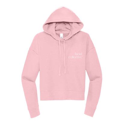 Facial Collective Cropped Hoodie