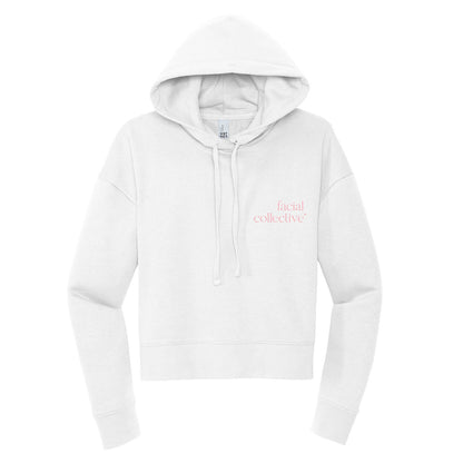 Facial Collective Cropped Hoodie