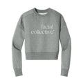 Facial Collective Cropped Crewneck Sweatshirt