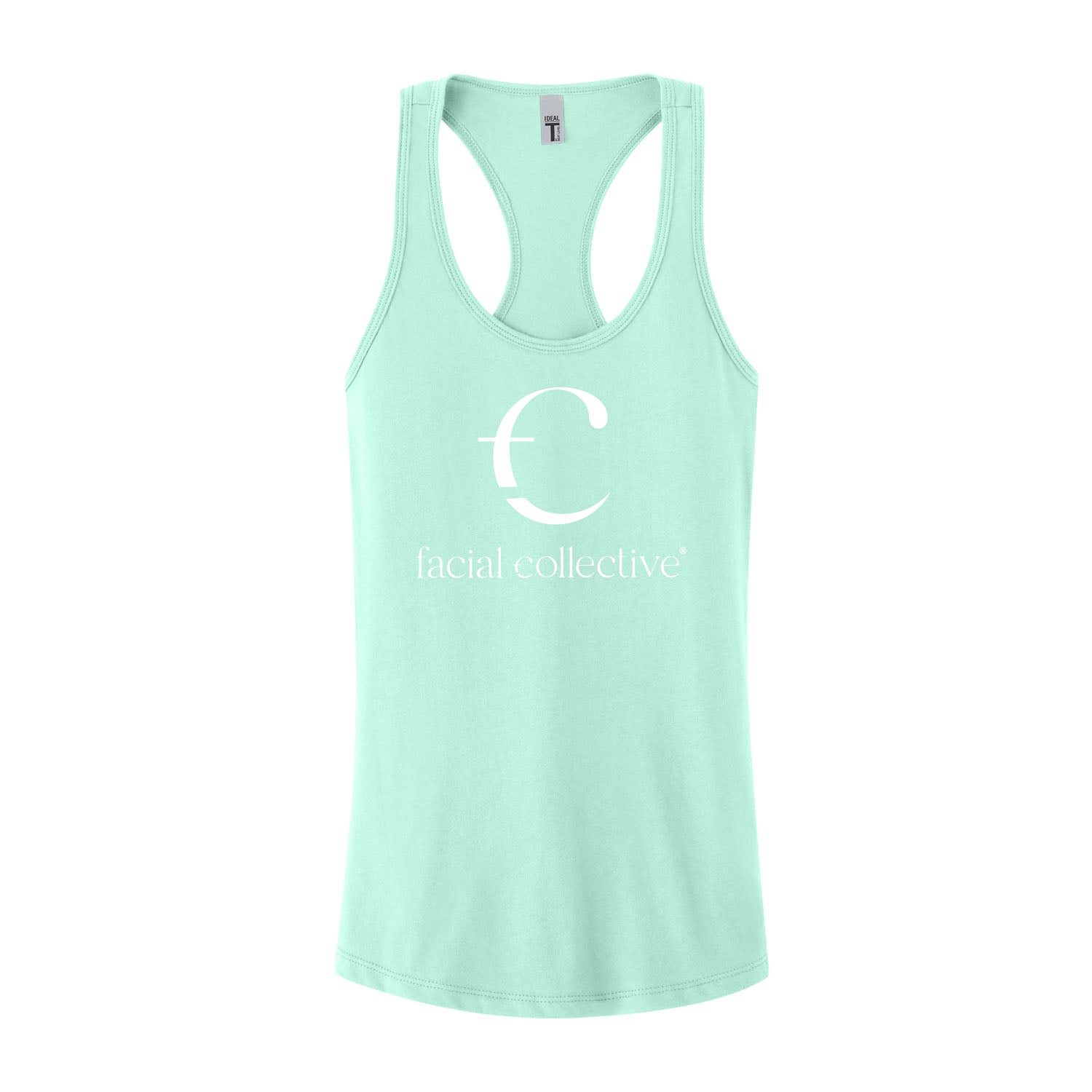 Facial Collective Stacked Racerback Tank