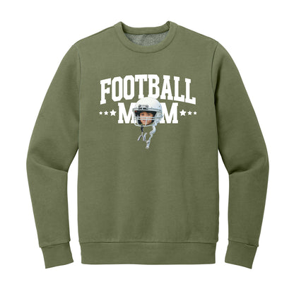Sports Mom Custom Face Crewneck Sweatshirt