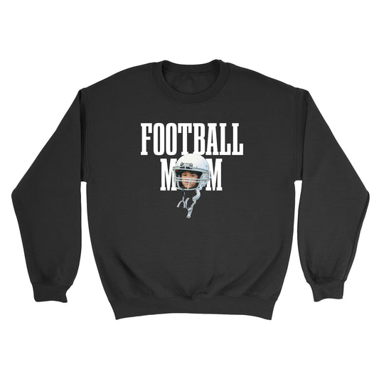 Football Mom Custom Face Crewneck Sweatshirt