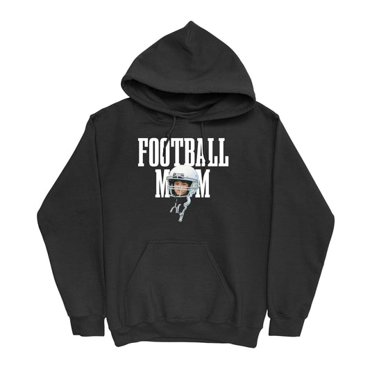 Football Mom Custom Face Hoodie