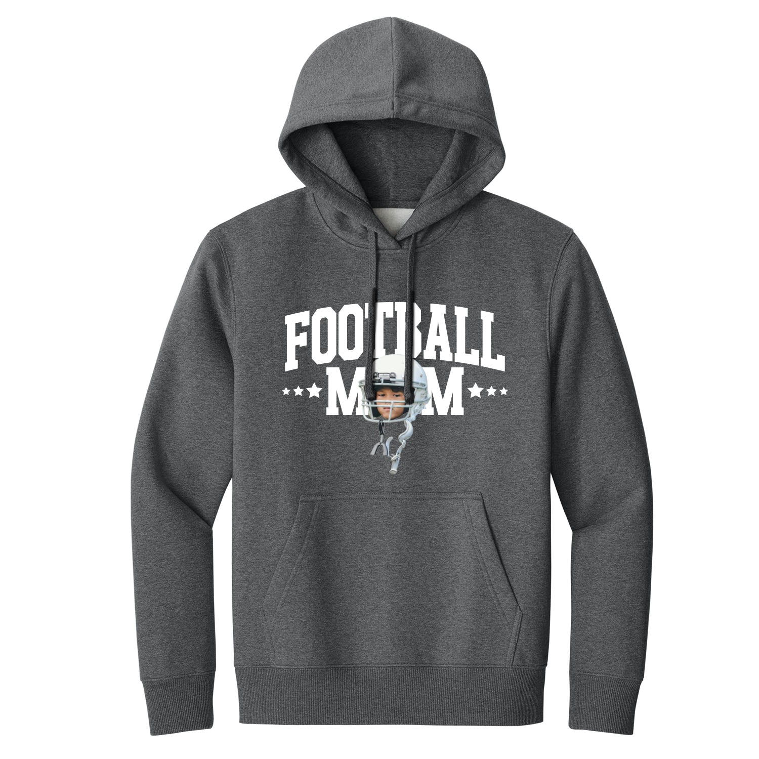 Sports Mom Custom Face Hoodie