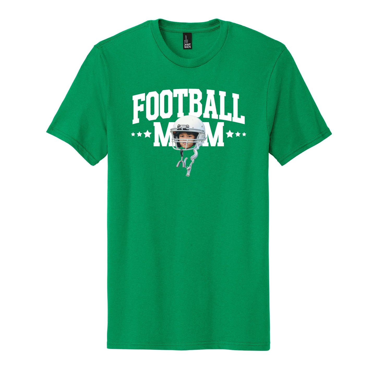 Sports Mom Custom Face Unisex Tee