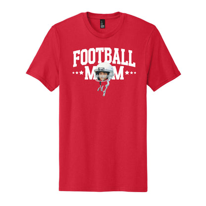 Sports Mom Custom Face Unisex Tee