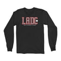 LADC Checkered Long Sleeve Tee