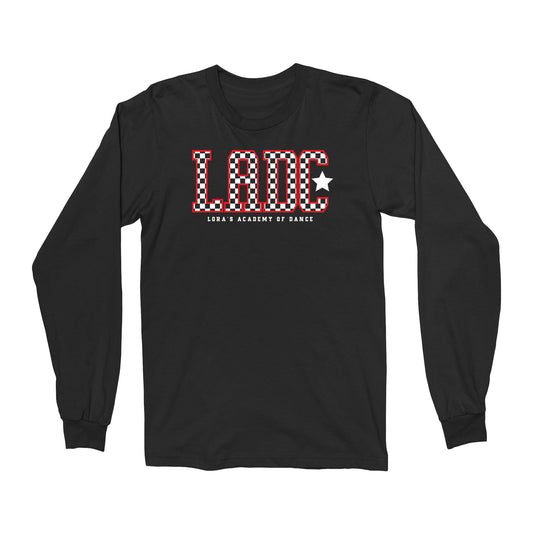 LADC Checkered Long Sleeve Tee